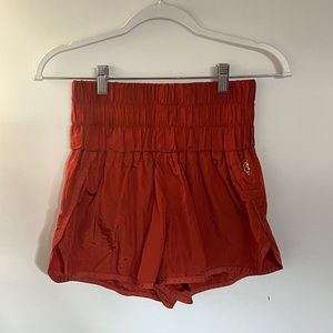 Free People Movement the Way Home Shorts in burnt orange